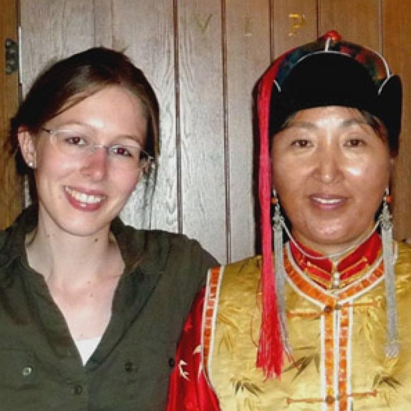 Nadia S in Mongolia Nadia S in Mongolia